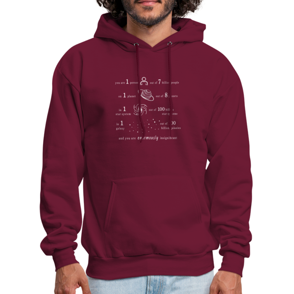Insignificant - Unisex Hoodie - burgundy