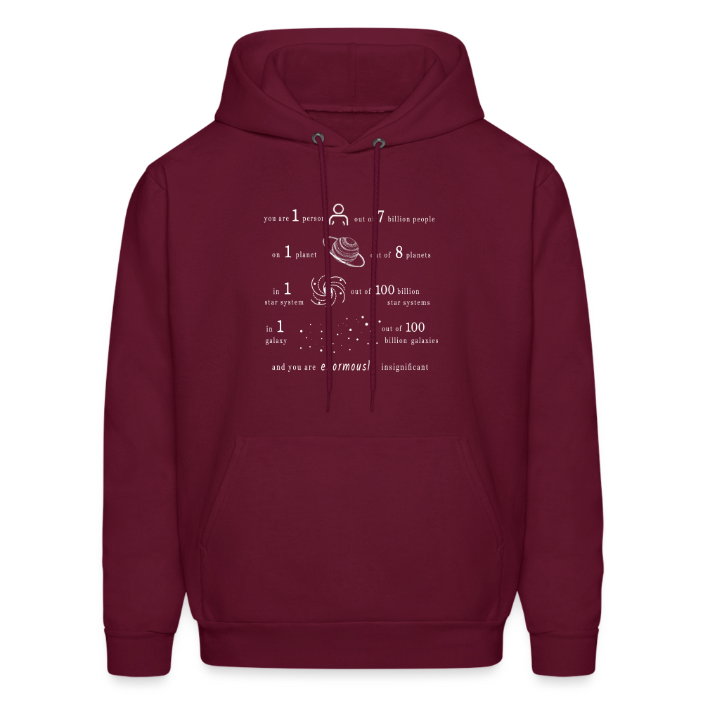 Insignificant - Unisex Hoodie - burgundy