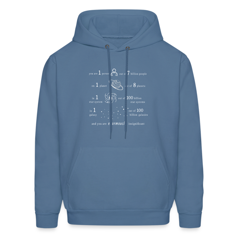 Insignificant - Unisex Hoodie - denim blue