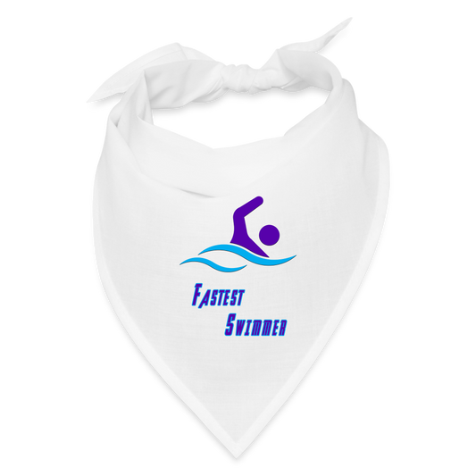 Swimmer - Bandana - white