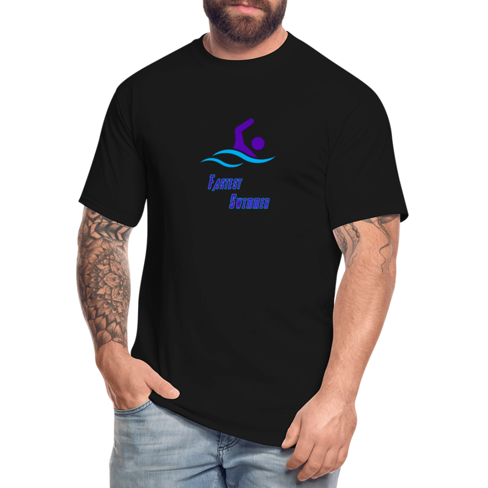 Fastest Swimmer - Tall T-Shirt - black