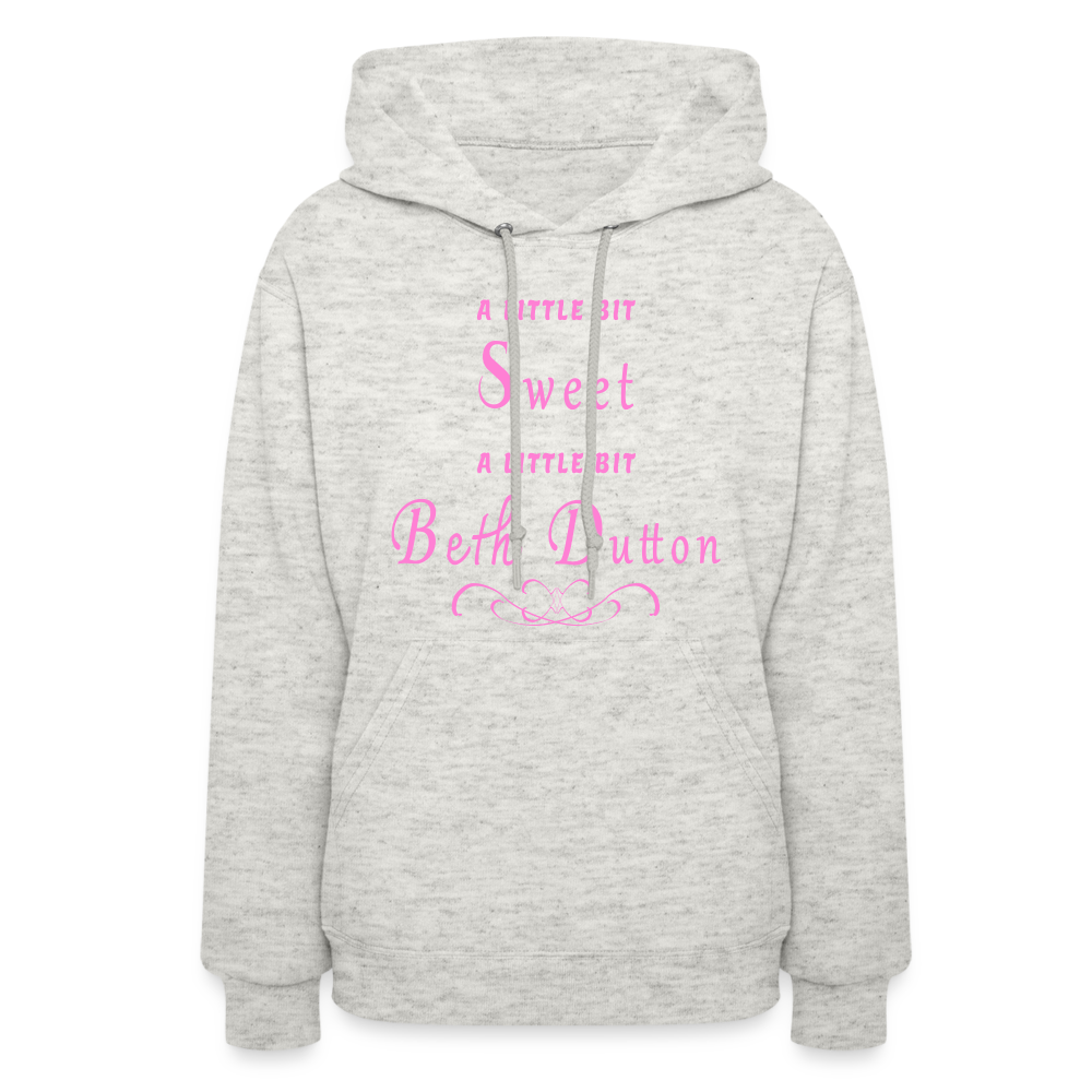 Sweet - Women's Hoodie - heather oatmeal