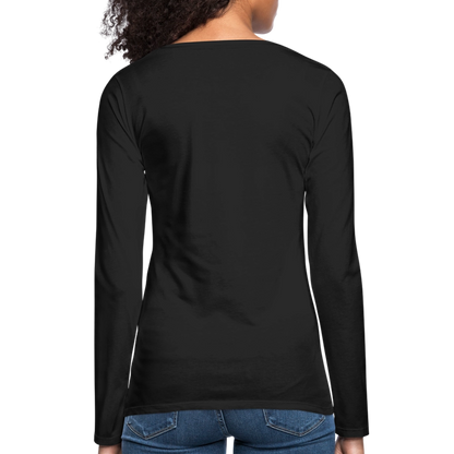 Guitar Houston  - Women's Long Sleeve T-Shirt - black