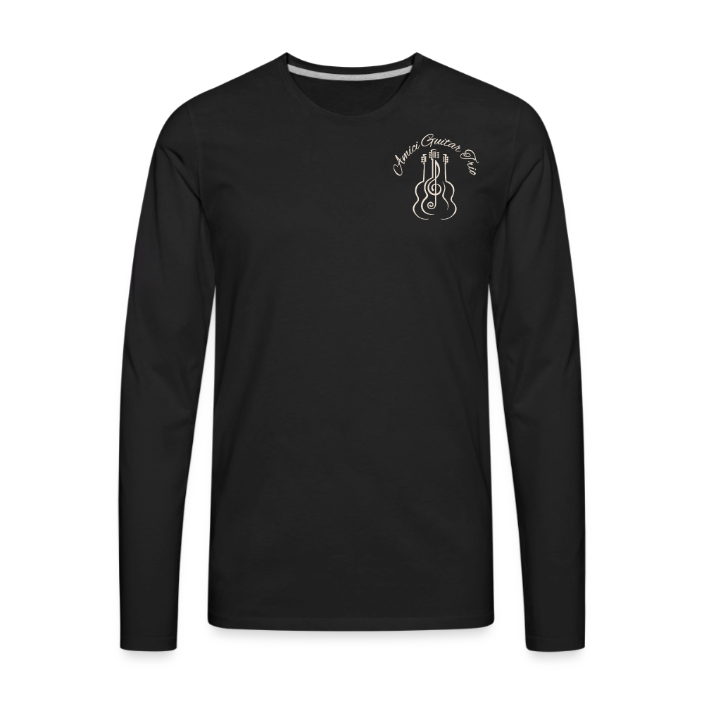 Amici Guitar Trio - Unisex - Long Sleeve T-Shirt - black
