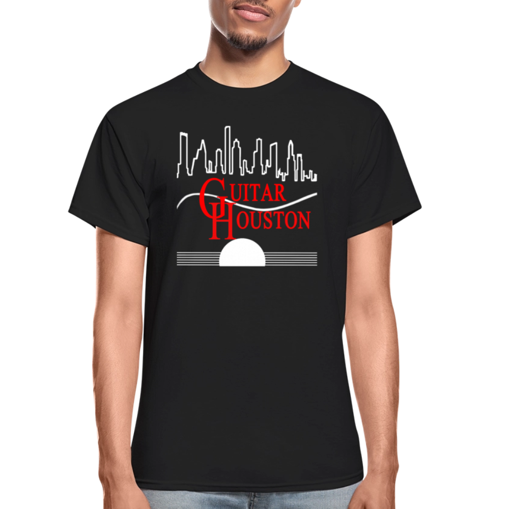 Guitar Houston - Gildan - black