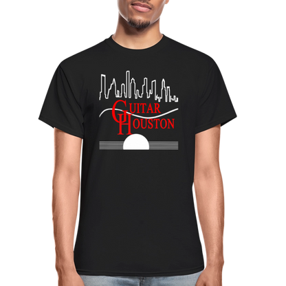 Guitar Houston - Gildan - black