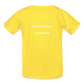 Scout Fleur - Hanes Youth Tagless T-Shirt - yellow