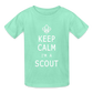 Scout - Hanes Youth Tagless T-Shirt - deep mint
