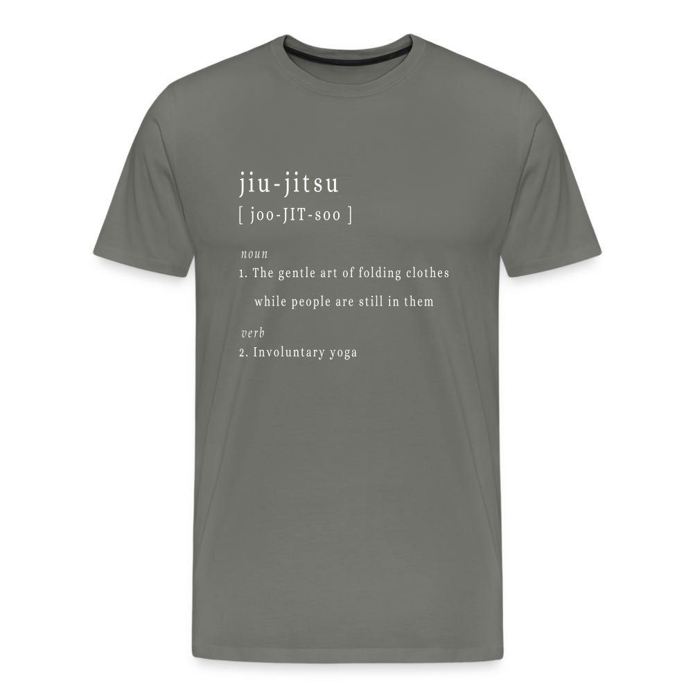 Jui-jitsu - Unisex Premium T-Shirt - asphalt gray