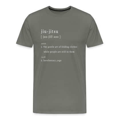 Jui-jitsu - Unisex Premium T-Shirt - asphalt gray