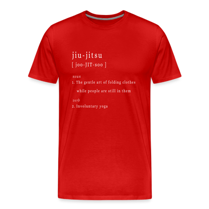 Jui-jitsu - Unisex Premium T-Shirt - red