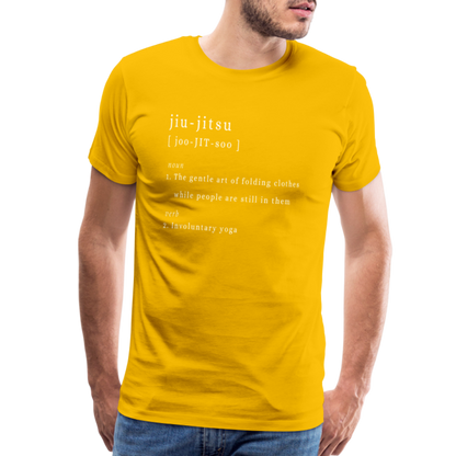 Jui-jitsu - Unisex Premium T-Shirt - sun yellow