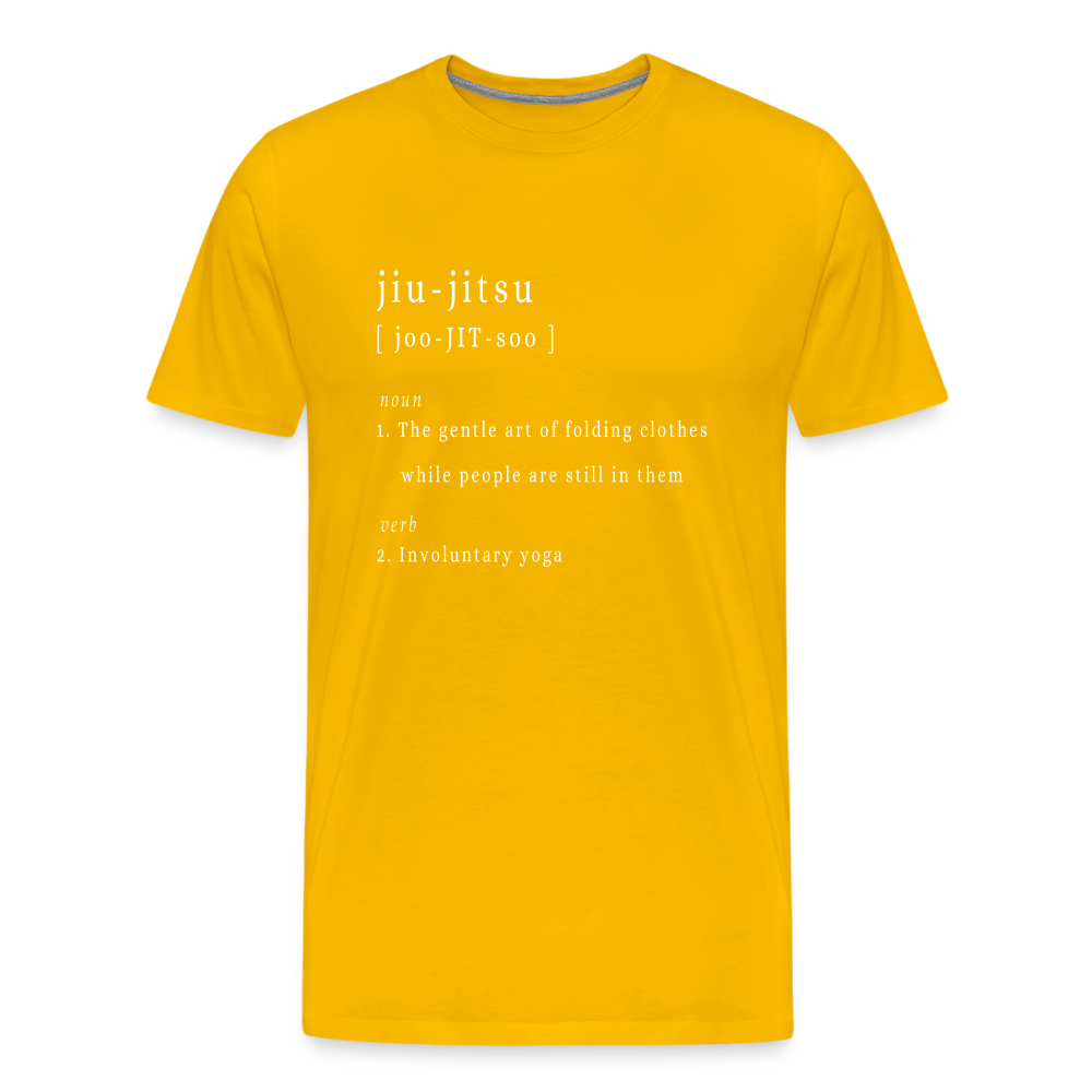 Jui-jitsu - Unisex Premium T-Shirt - sun yellow