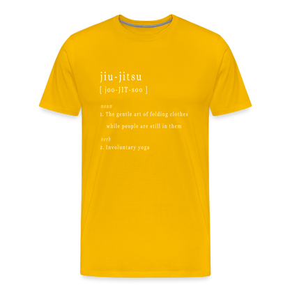 Jui-jitsu - Unisex Premium T-Shirt - sun yellow