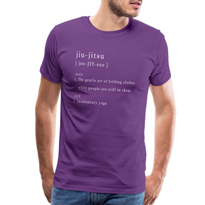 Jui-jitsu - Unisex Premium T-Shirt - purple