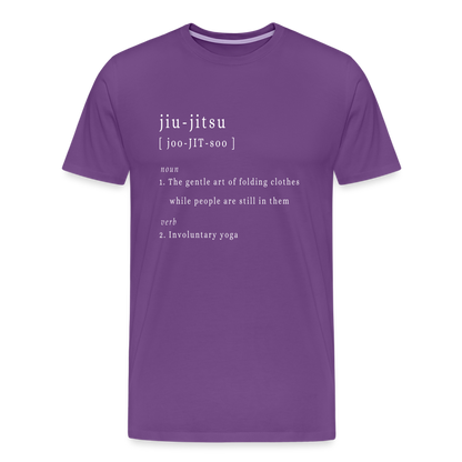 Jui-jitsu - Unisex Premium T-Shirt - purple