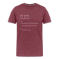 Jui-jitsu - Unisex Premium T-Shirt - heather burgundy