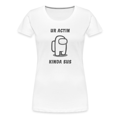 Sus - Women’s Premium T-Shirt - white