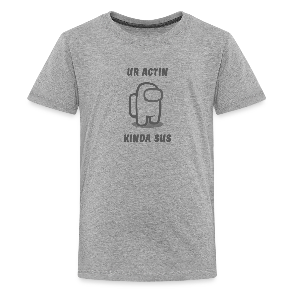 Sus - Kid's Premium T-Shirt - heather gray
