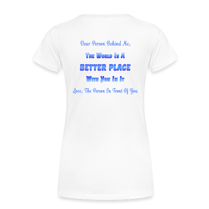 Better Place - Women’s T-Shirt - white