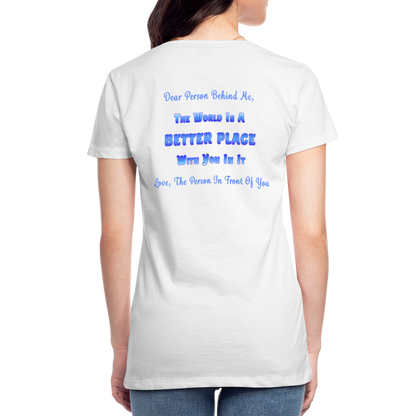 Better Place - Women’s T-Shirt - white