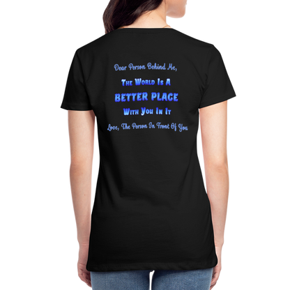 Better Place - Women’s T-Shirt - black