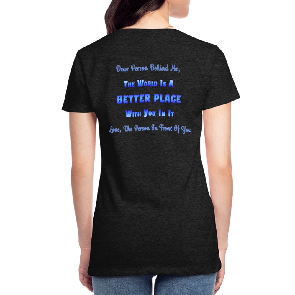 Better Place - Women’s T-Shirt - charcoal grey