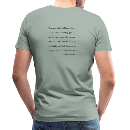 Crowd - Unisex T-Shirt - steel green