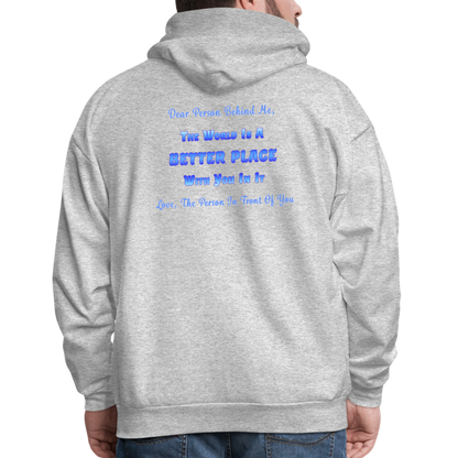 Better Place - Unisex Hoodie - heather gray