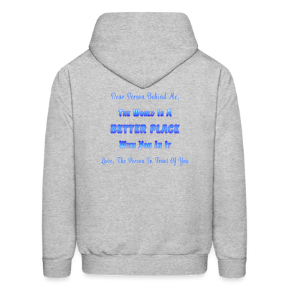 Better Place - Unisex Hoodie - heather gray