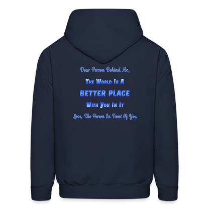 Better Place - Unisex Hoodie - navy