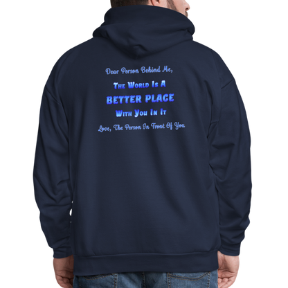 Better Place - Unisex Hoodie - navy