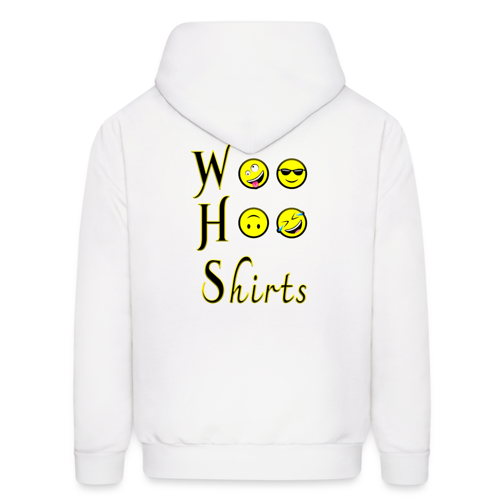 Woo Hoo Shirts - Unisex Hoodie - white