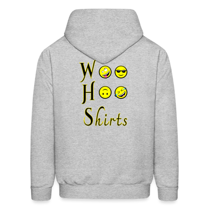 Woo Hoo Shirts - Unisex Hoodie - heather gray