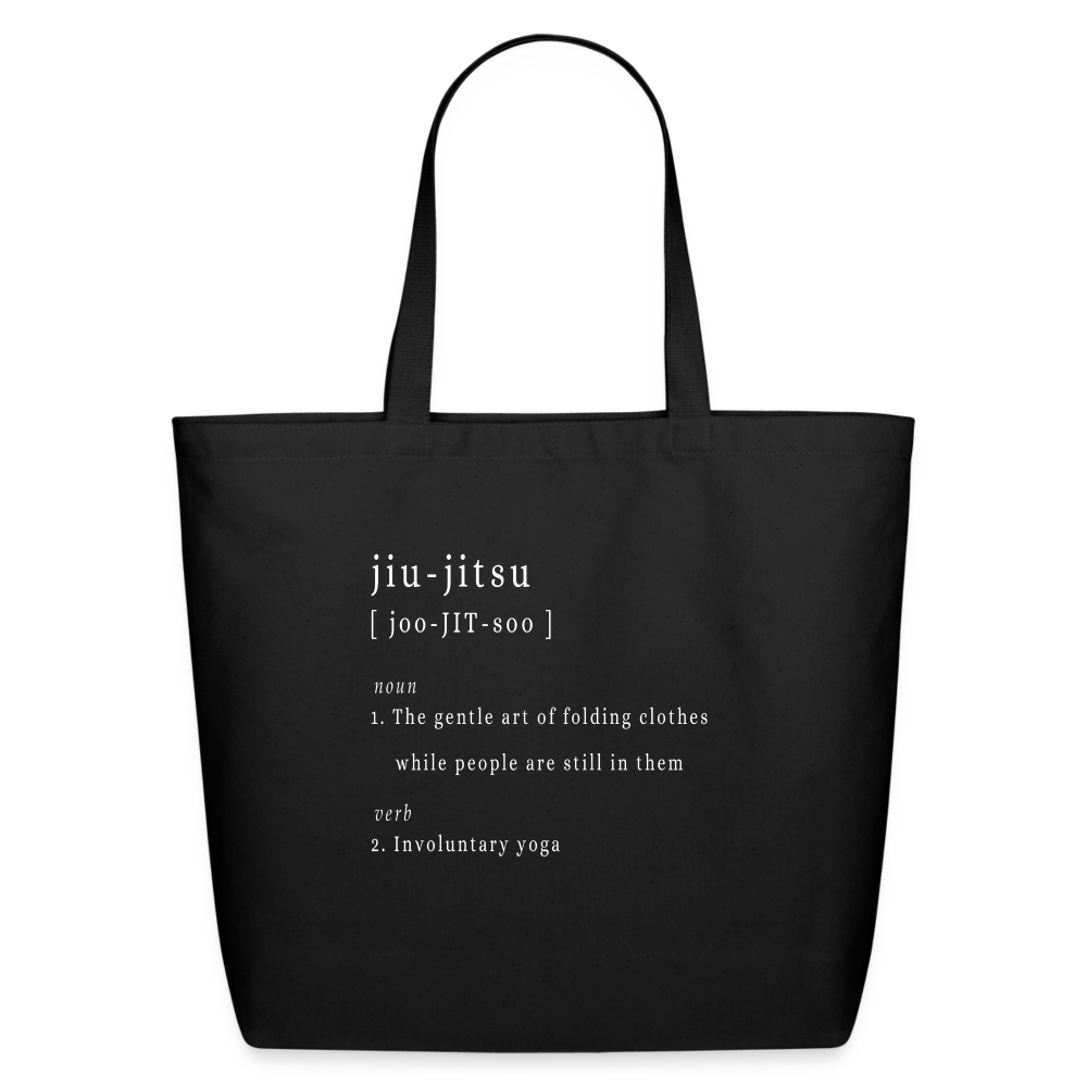 Jiu-Jitsu - Eco-Friendly Cotton Tote - black