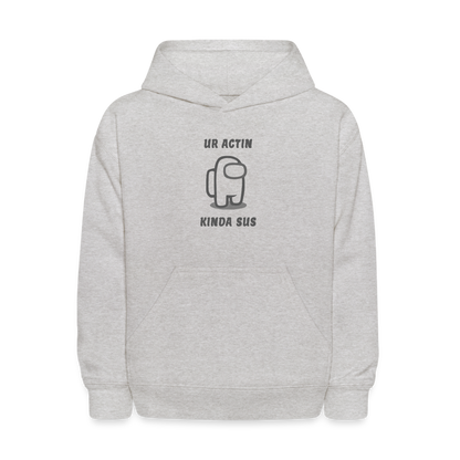 Sus - Kid's Hoodie - heather gray