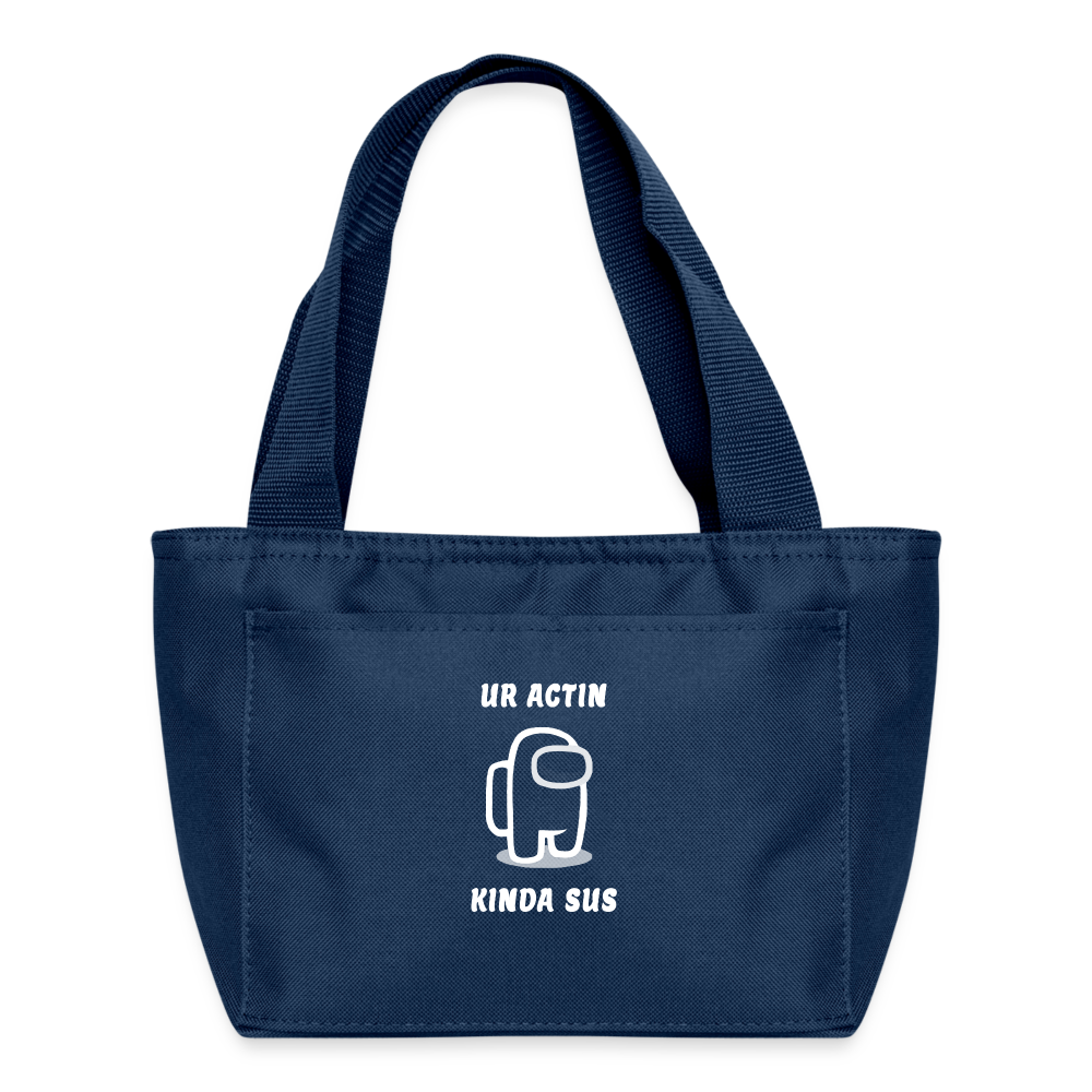 Sus - Recycled Insulated Lunch Bag - navy