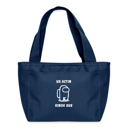 Sus - Recycled Insulated Lunch Bag - navy