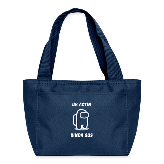 Sus - Recycled Insulated Lunch Bag - navy