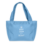 Scout Keep Calm - Recycled Insulated Lunch Bag - light blue