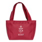 Scout Keep Calm - Recycled Insulated Lunch Bag - red