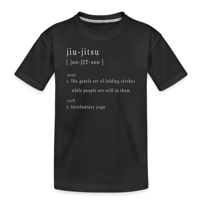 Jiu-jitsu - Kids Responsibly Sourced T-Shirt - black