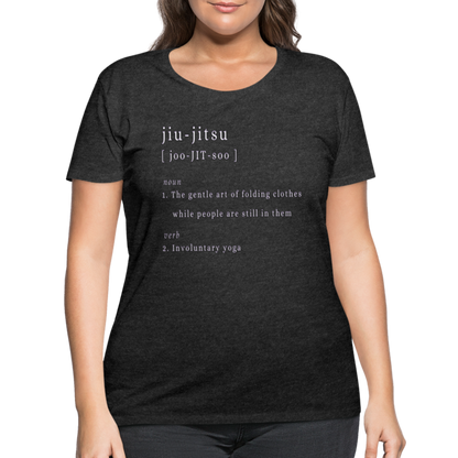 Jiu-Jitsu - Women’s Curvy T-Shirt - deep heather