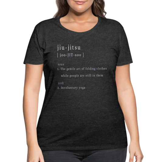 Jiu-Jitsu - Women’s Curvy T-Shirt - deep heather