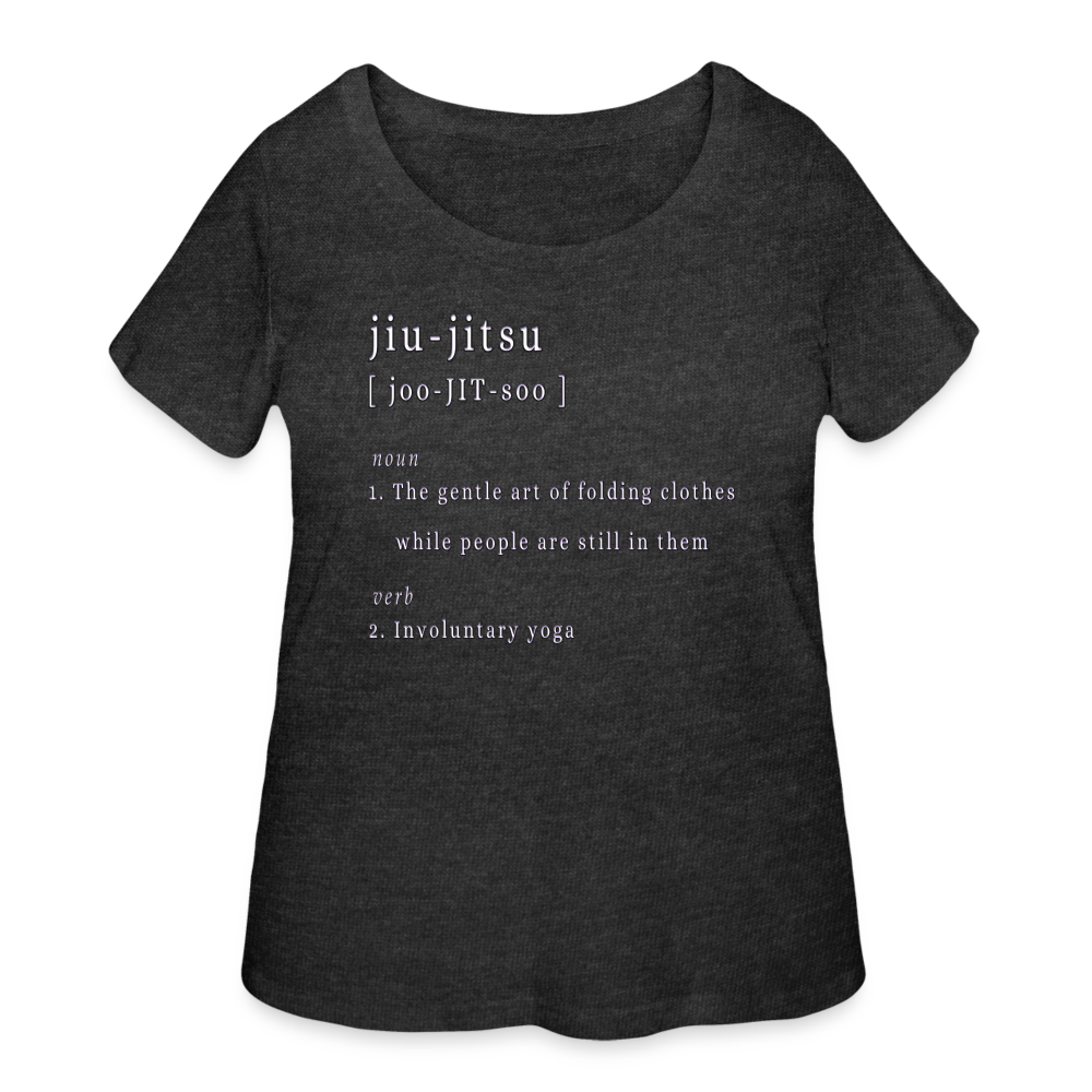Jiu-Jitsu - Women’s Curvy T-Shirt - deep heather