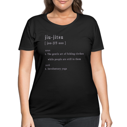 Jiu-Jitsu - Women’s Curvy T-Shirt - black