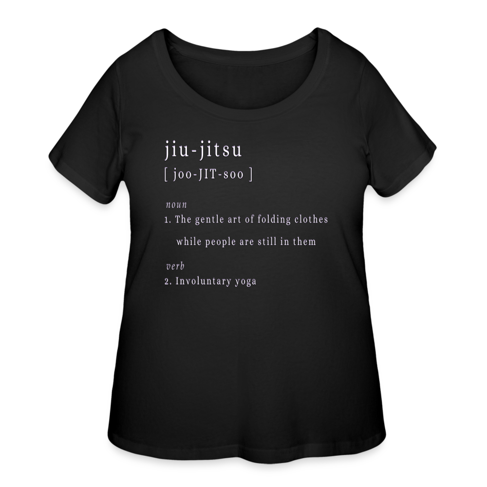 Jiu-Jitsu - Women’s Curvy T-Shirt - black