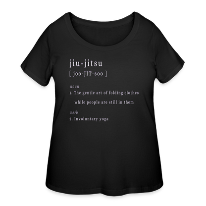 Jiu-Jitsu - Women’s Curvy T-Shirt - black