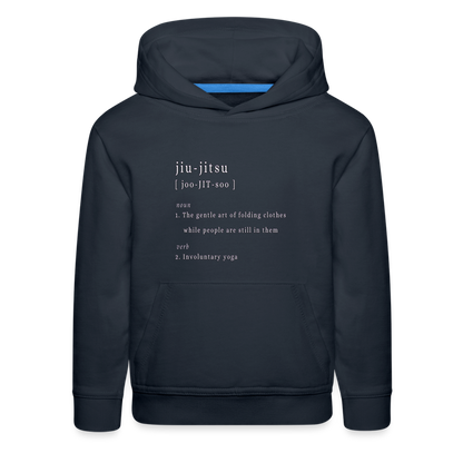 Jiu-Jitsu - Kid‘s Hoodie - navy