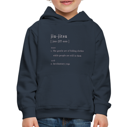 Jiu-Jitsu - Kid‘s Hoodie - navy